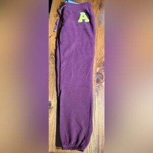 Abercrombie & Fitch Maroon Joggers